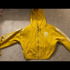 Cropped vans hoodie